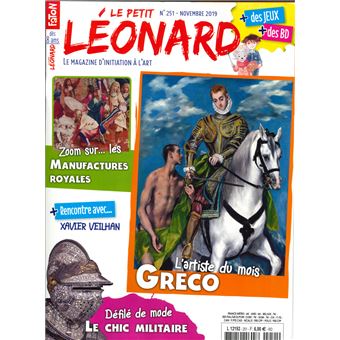 Le Petit Léonard N°251 Greco - novembre 2019