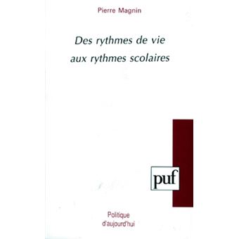 Des rythmes de vie aux rythmes scolaires