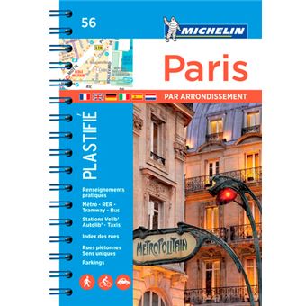 Paris par arrondissements (Spirale plastifié)