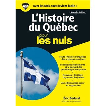 Histoire du Québec, Mégapoche Pour les Nuls, 2e édition québécoise