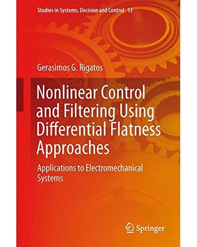 Nonlinear filtering and control using differential flatness approaches