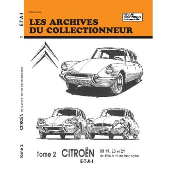 Citroën DS 19-20-21 (à fin fabrication) Tome 2 N°31