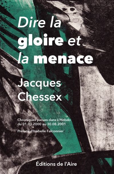 Dire la gloire et la menace