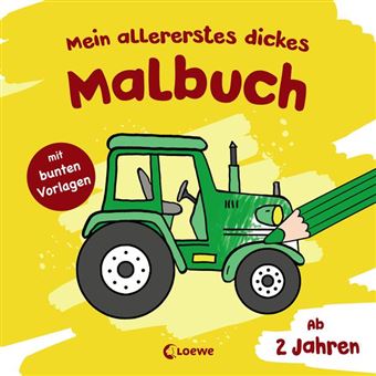 ALLERERSTES DICKES MALBUCH-TRAKTOR-LOEWE