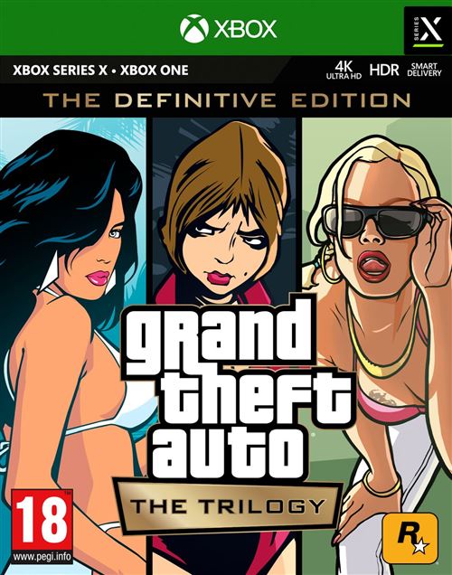 Grand Theft Auto: The Trilogy The Definitive Edition Xbox