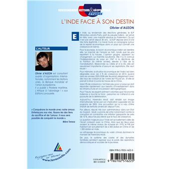 L'Inde face à son destin