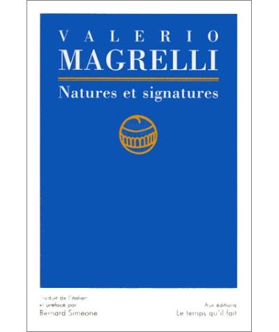 Natures et signatures