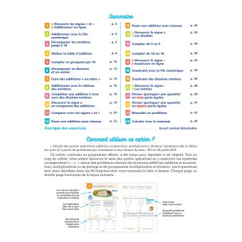 Les cahiers Bordas - Les 4 opérations CP