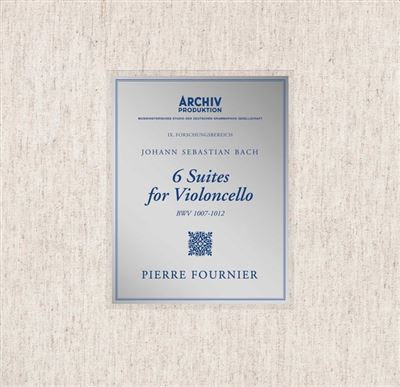 Suites pour violoncelle seul Numéro 1 à Numéro 6 BWV1007à BWV1012