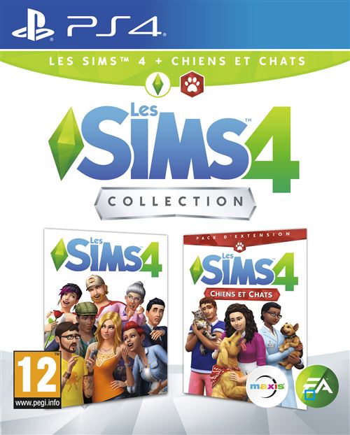 Les Sims 4 + Les Sims 4 Chiens et chats Collection PS4