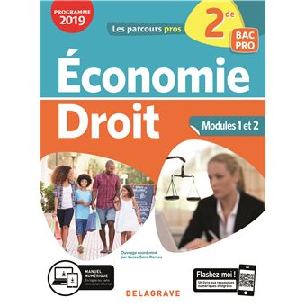 Économie-Droit 2de Bac Pro (2019) - Pochette élève
