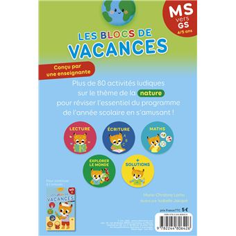 Les Blocs de vacances Nature