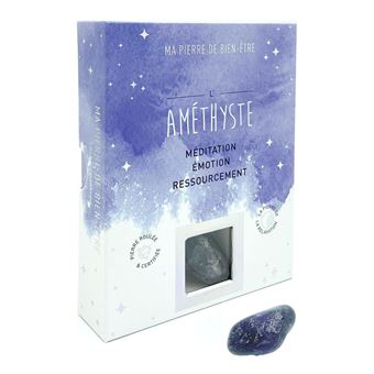Ma pierre de bien-être - L'améthyste (coffret)