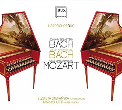 J.S. Bach, W.F. Bach, Mozart : Harpsichorduo, Œuvres pour 2 clavecins