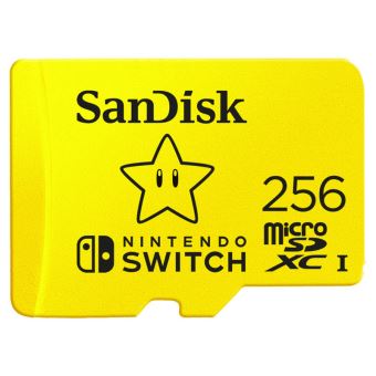 Sandisk Extreme Microsdxc Card For Nintendo Switch 256gb