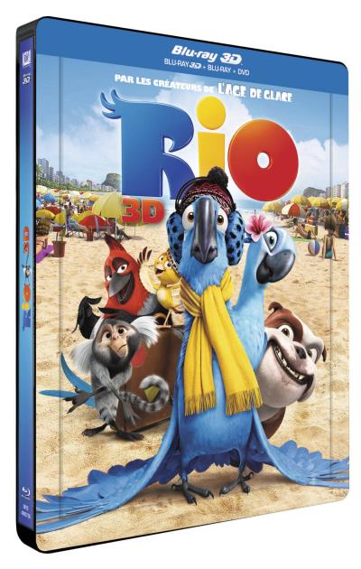 Rio - Combo Blu-Ray 3D SteelBook® Lenticulaire