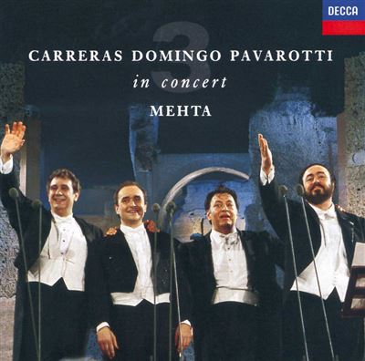 Les trois ténors en concert à Rome