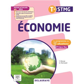 Le programme en situations Économie Tle STMG (2024) - Pochette élève