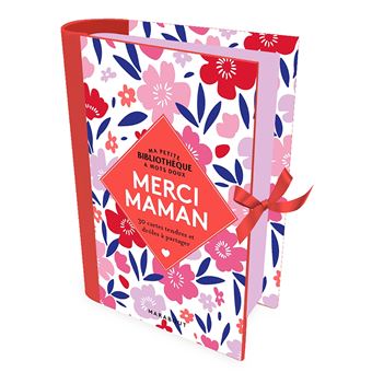 Ma petite bibliothèque à mots doux - Merci Maman