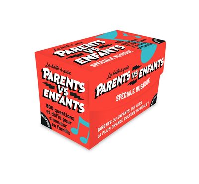 La boîte à quiz parents vs enfants spécial musique - Fabrice Pinel - Boîte ou accessoire