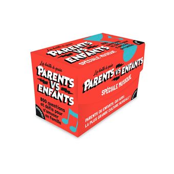 La boîte à quiz parents vs enfants spécial musique