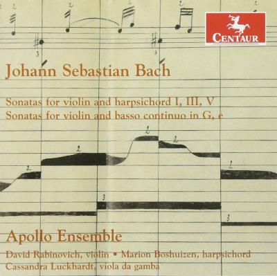 Bach : Sonatas for violin and harpsichord