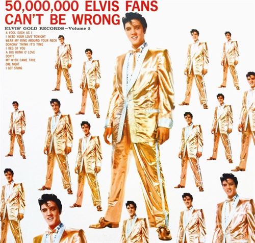 KALENDER 21 ELVIS RECORD SLEEVE DNL