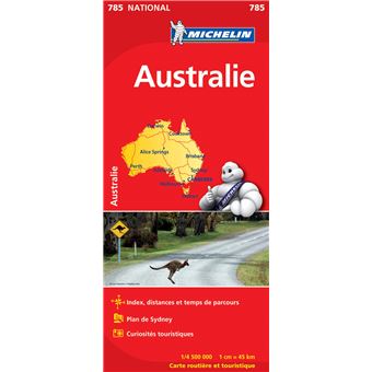 carte australie michelin Carte Australie Michelin   Collectif   Achat Livre | fnac