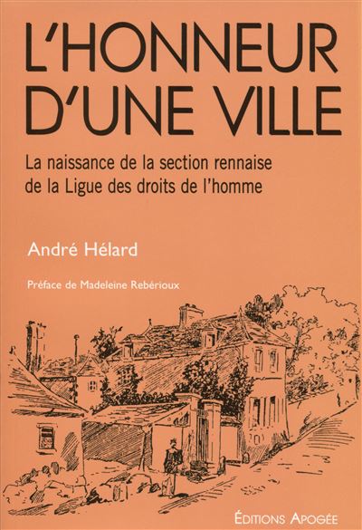L'honneur d'une ville - André Hélard - broché