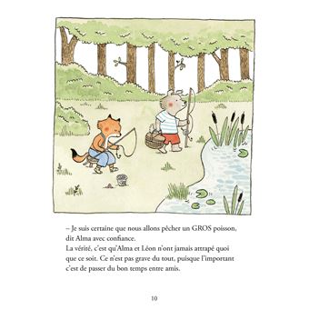 Alma et Léon - Journée de pêche