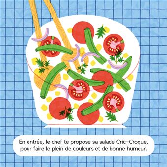 Mes imagiers tout carrés - Les fruits et légumes de mon assiette