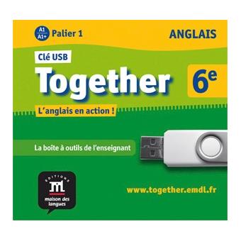 Together anglais cle usb du professeur Clé USB du professeur Tome 0 Livre CD - Collectif - Achat Livre fnac