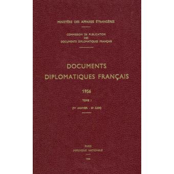 Documents diplomatiques français