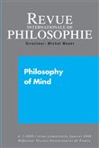 Revue internationale de philosophie 243 (1-2008) philosophy of mind