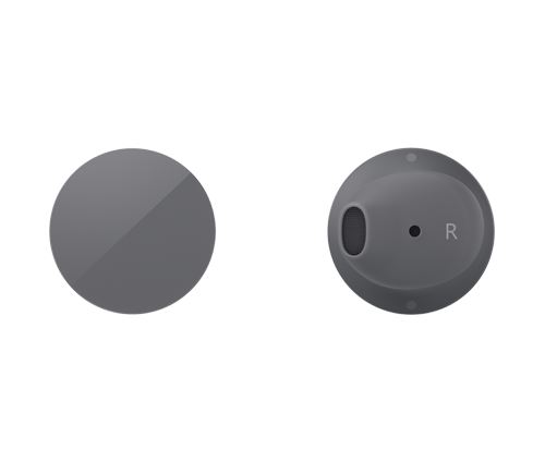 Ecouteur sans fil avec boitier de recharge Microsoft Surface EarBuds Graphite
