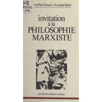 Invitation à la philosophie marxiste - 1