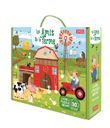 Les amis de la ferme - Puzzle géant