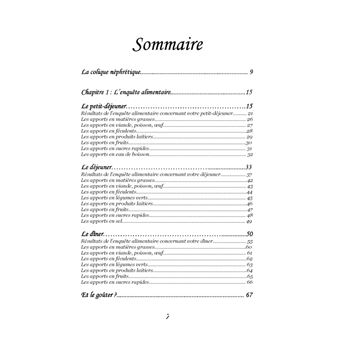 Quelle alimentation pour les coliques néphrétiques dues au calcium ?