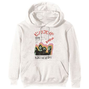 Sweat à capuche Pink Floyd Japanese Poster Unisex Blanc