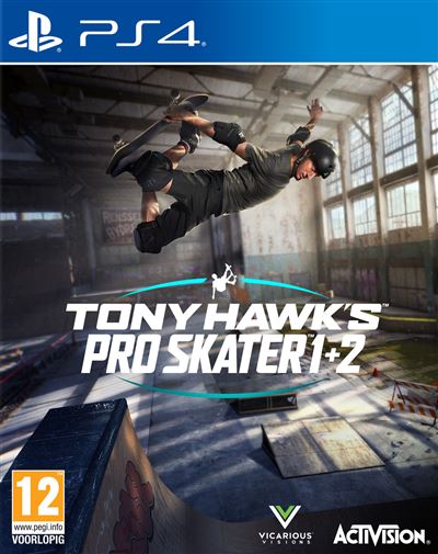 TONY HAWK PRO SKATER 1+2 FR/NL PS4