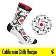 Chaussettes Stereo Socks California Chili Recipe