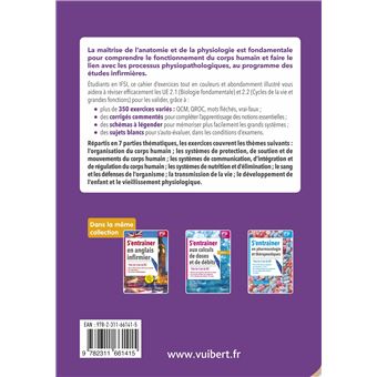 S'entraîner en anatomie-physiologie - UE 2.1 et 2.2