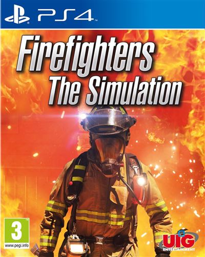 Pochette avant du jeu Firefighters the Simulation PS4