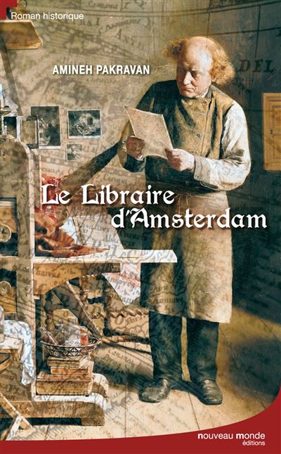 Le libraire d'Amsterdam - Amineh Pakravan - broché