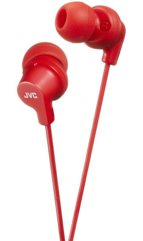 Jvc Ha-Fx10 - Écouteurs - Intra-Auriculaire - Filaire - Jack 3,5Mm - Isolation Acoustique - Rouge