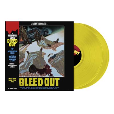 Bleed Out Vinyle Jaune