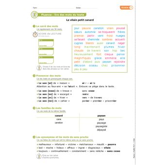 Fluence + fluidité CM 6e + Ressources numériques