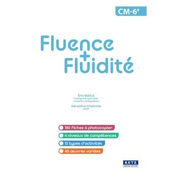 Fluence + fluidité CM 6e + Ressources numériques