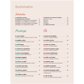 Mon enfant est créatif - 40 activités artistiques de 3 à 10 ans