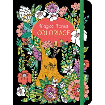 Magical forest coloriage